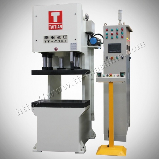 C frame hydraulic press